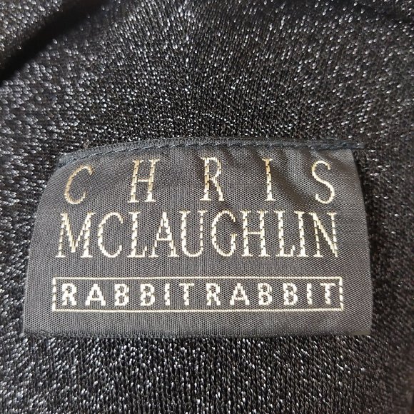 Chris McLaughlin Black Sparkle Formal Dress 4/6 - Picture 8 of 9